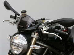FOR DUCATI 696 2009-2011 - MOTORCYCLE WINDSCREEN / WINDSHIELD