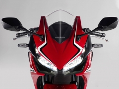 FOR HONDA CBR500R 2013-2018 - MOTORCYCLE WINDSCREEN / WINDSHIELD