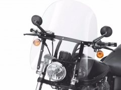 FOR 19 INCH HARLEY UNIVERSAL WINDSHIELD (WITH BRACKET)  - MOTORCYCLE WINDSCREEN / WINDSHIELD